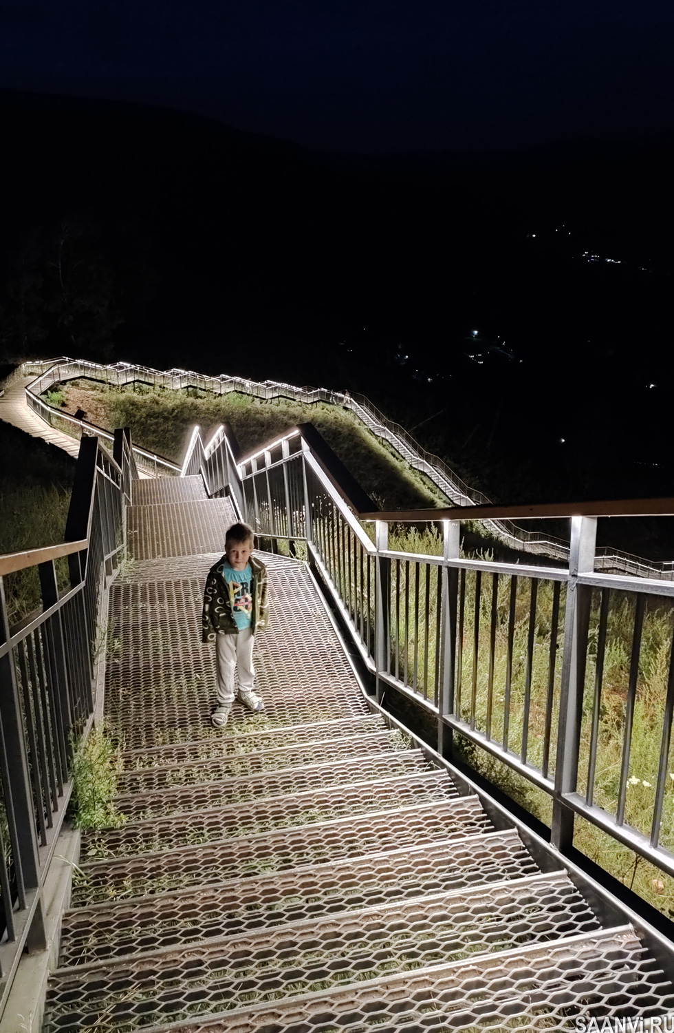 Лестница на Торгашинский хребет